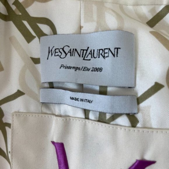 YSL Yves Saint Laurent SS 08 Runway Trench Coat - Picture 12 of 15